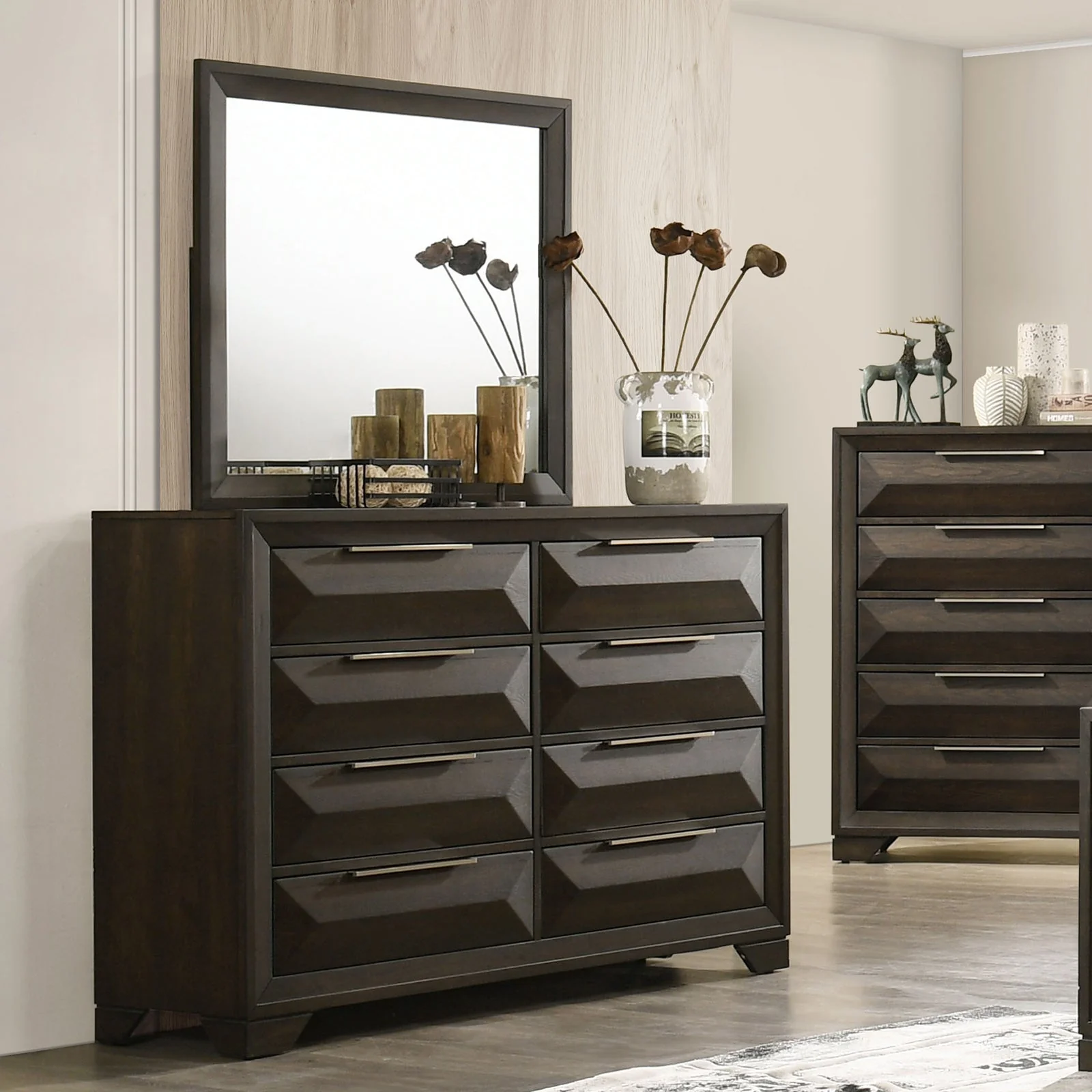 Hexham Espresso Queen 5 Piece Bedroom Set w/Chest - Image 6