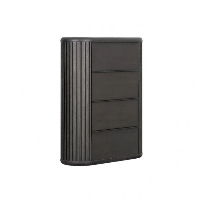 Hildesheim Black Queen 5 Piece Panel Bedroom Set w/Chest (N1) - Image 7