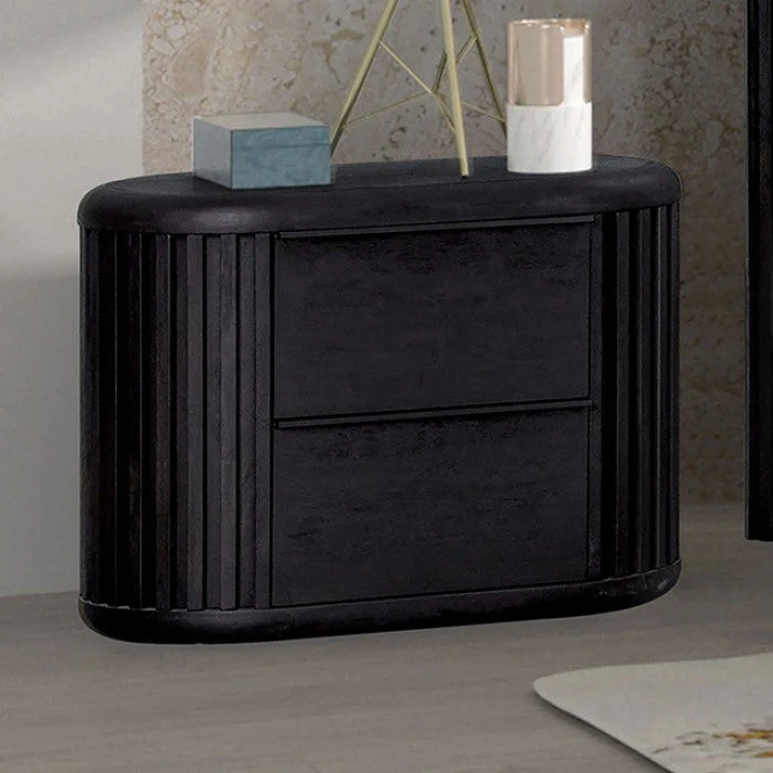 Hildesheim Black Queen 5 Piece Panel Bedroom Set w/Chest (N1) - Image 8