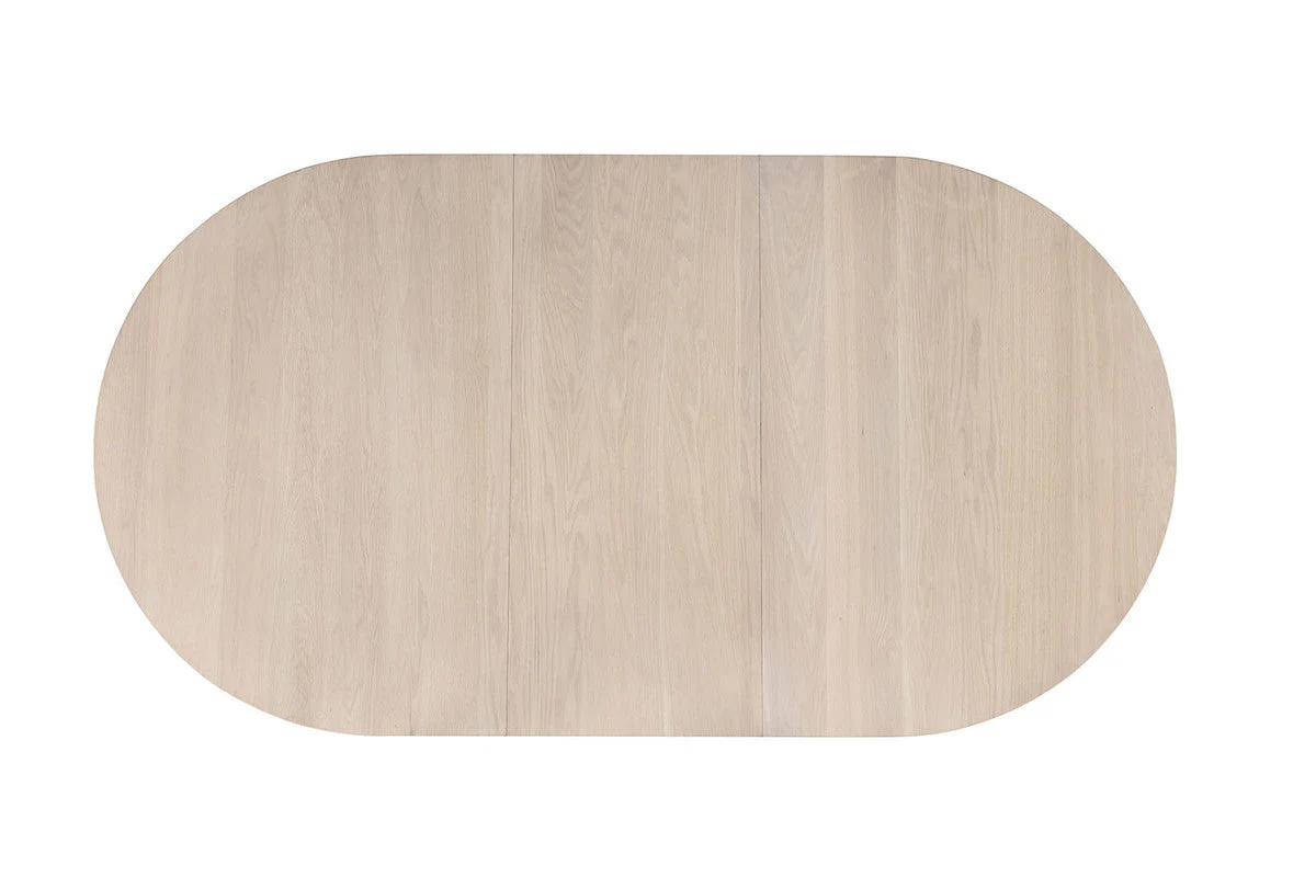 Hines White Oak 7 Pc. Oval Dining Set - Image 5