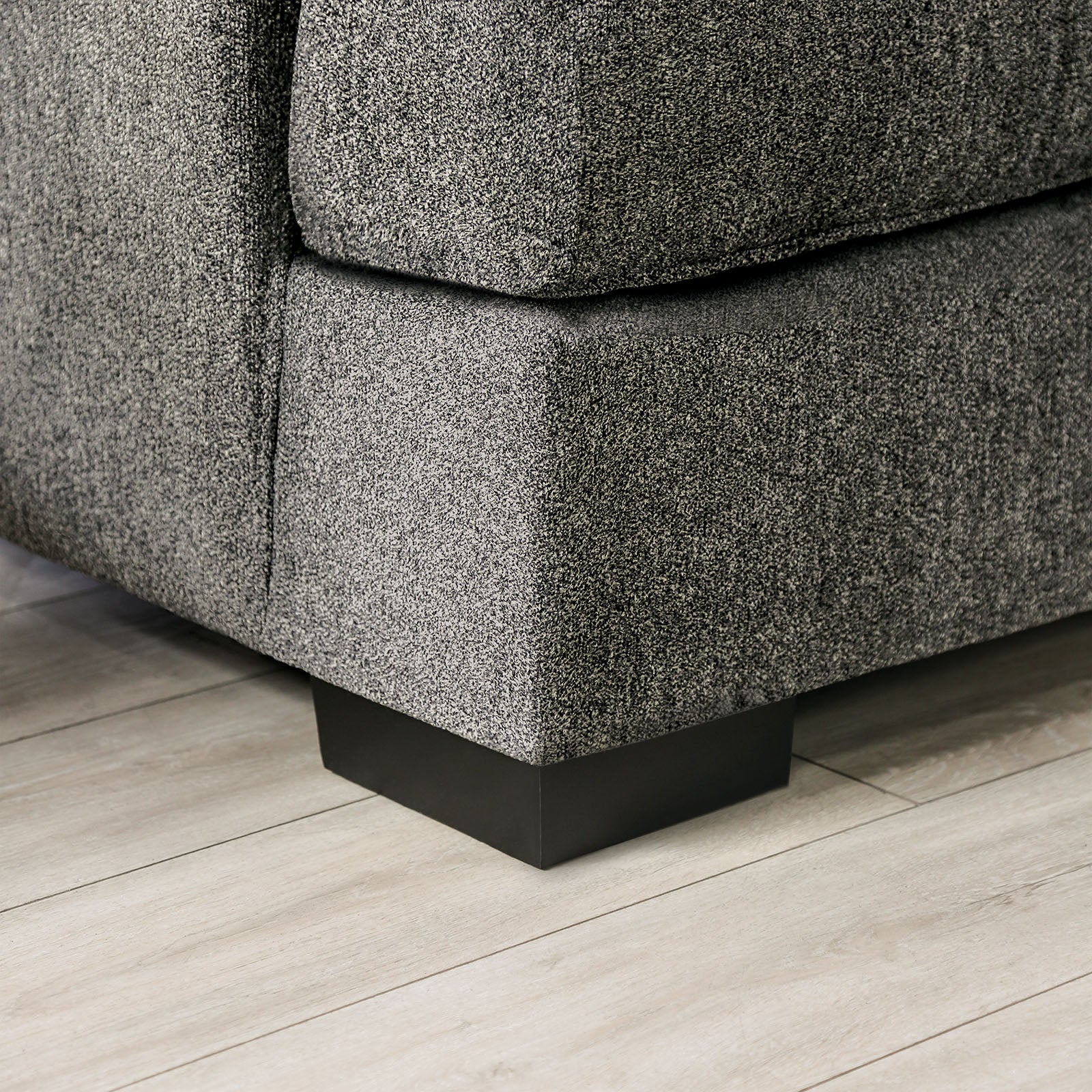 Holborn Gray Loveseat - Image 5