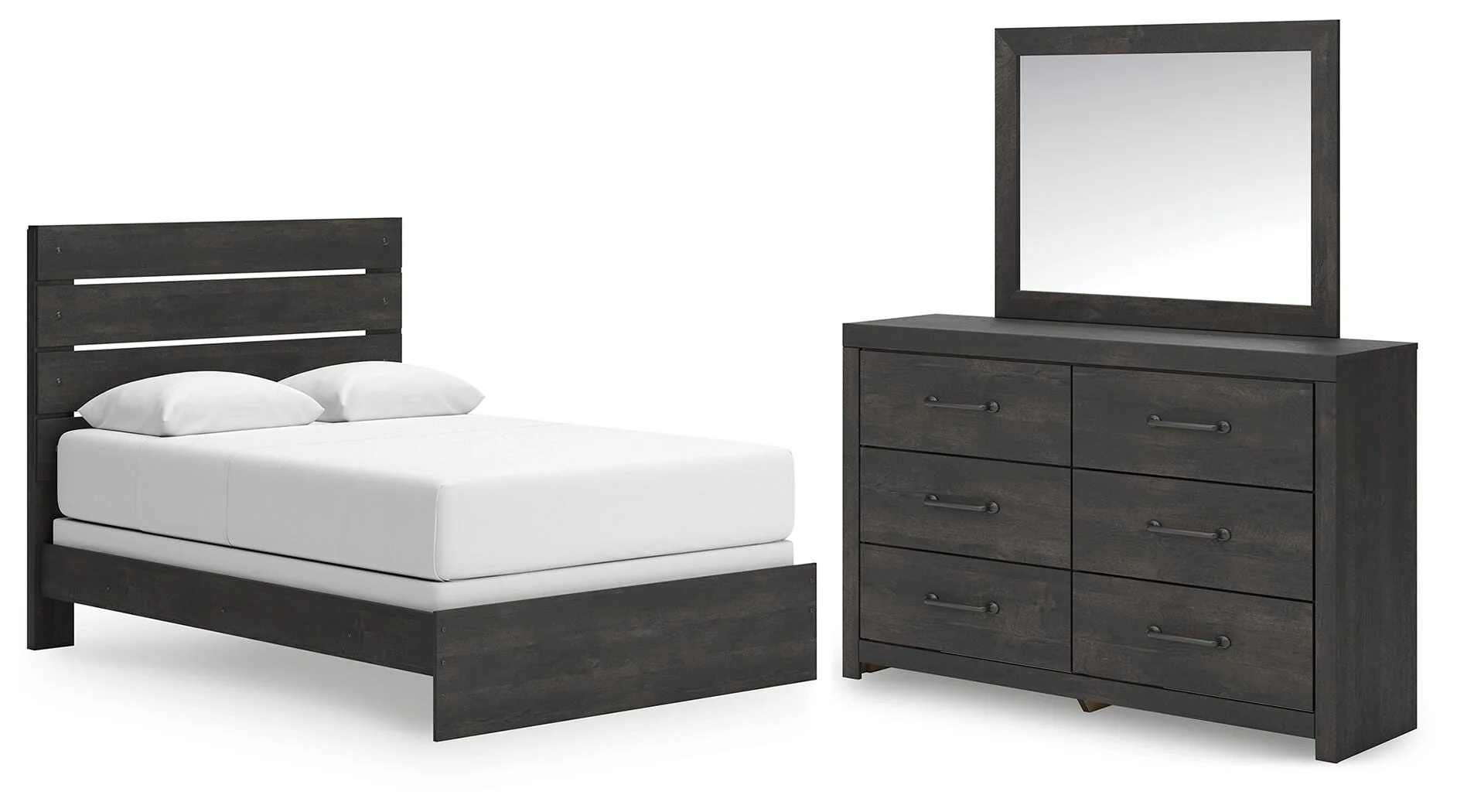 Hollivern Panel Bed Bedroom Set - Image 14
