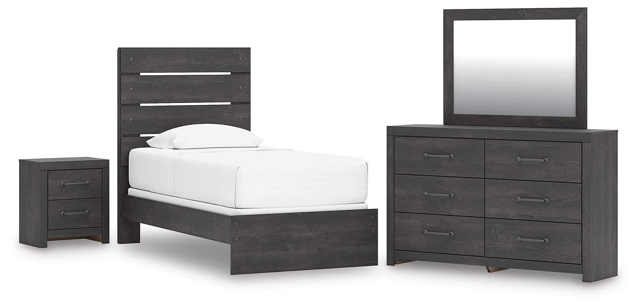 Hollivern Panel Bed Bedroom Set - Image 24