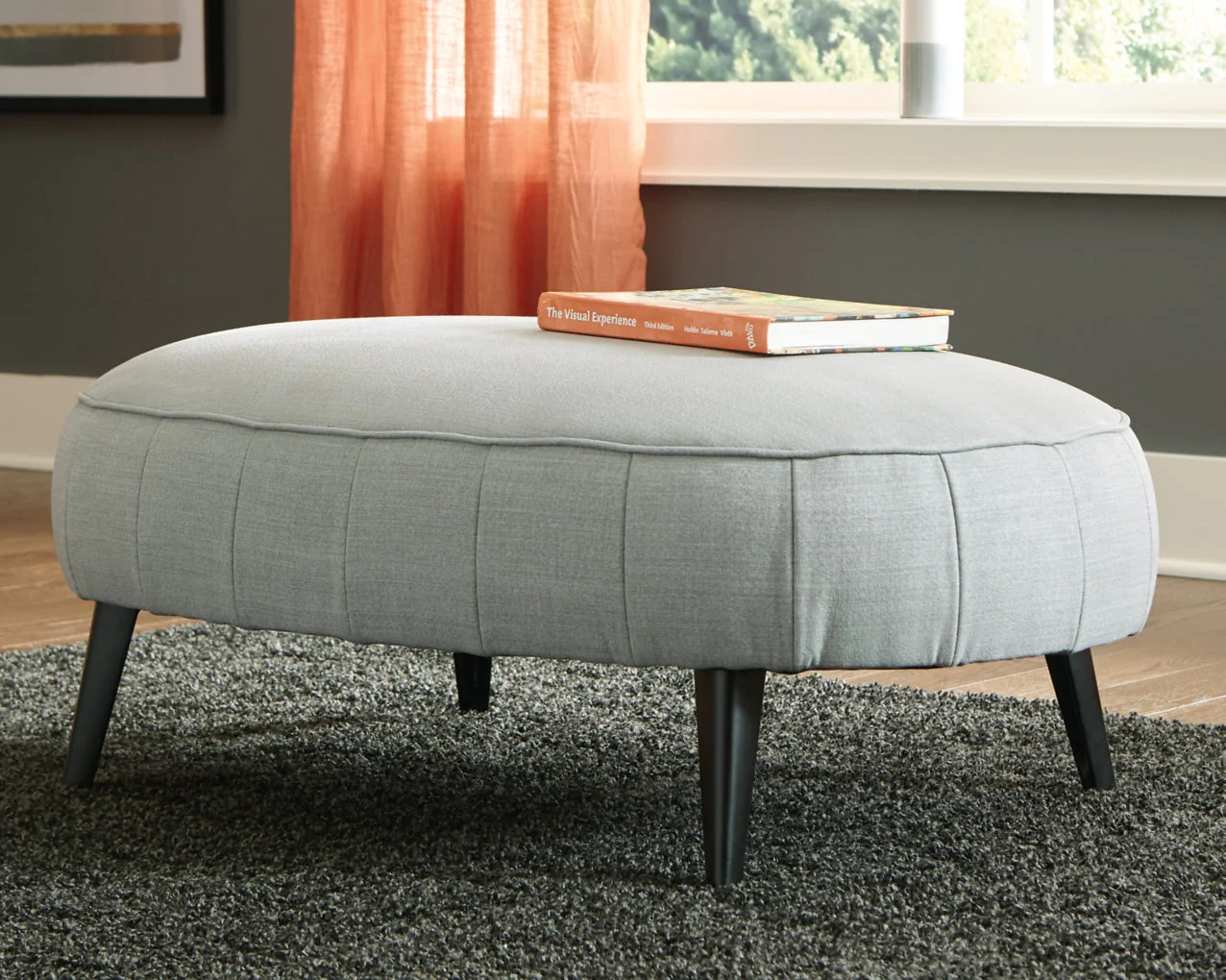 Hollyann Oversized Accent Ottoman - Image 2