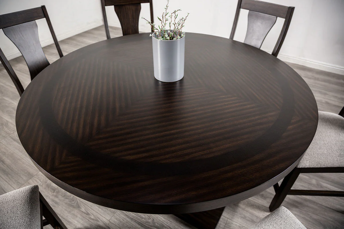 Holsworthy Espresso 5 Pc. Round Dining Set - Image 4
