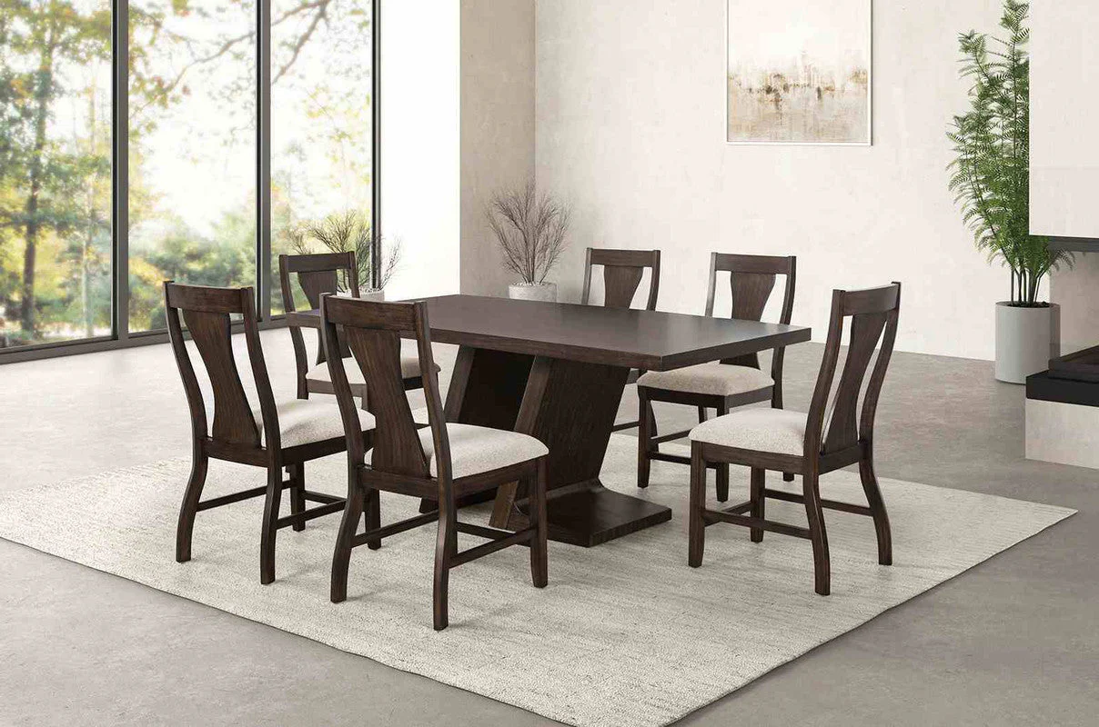 Holsworthy Espresso Side Chair (Set of 2) - Image 2