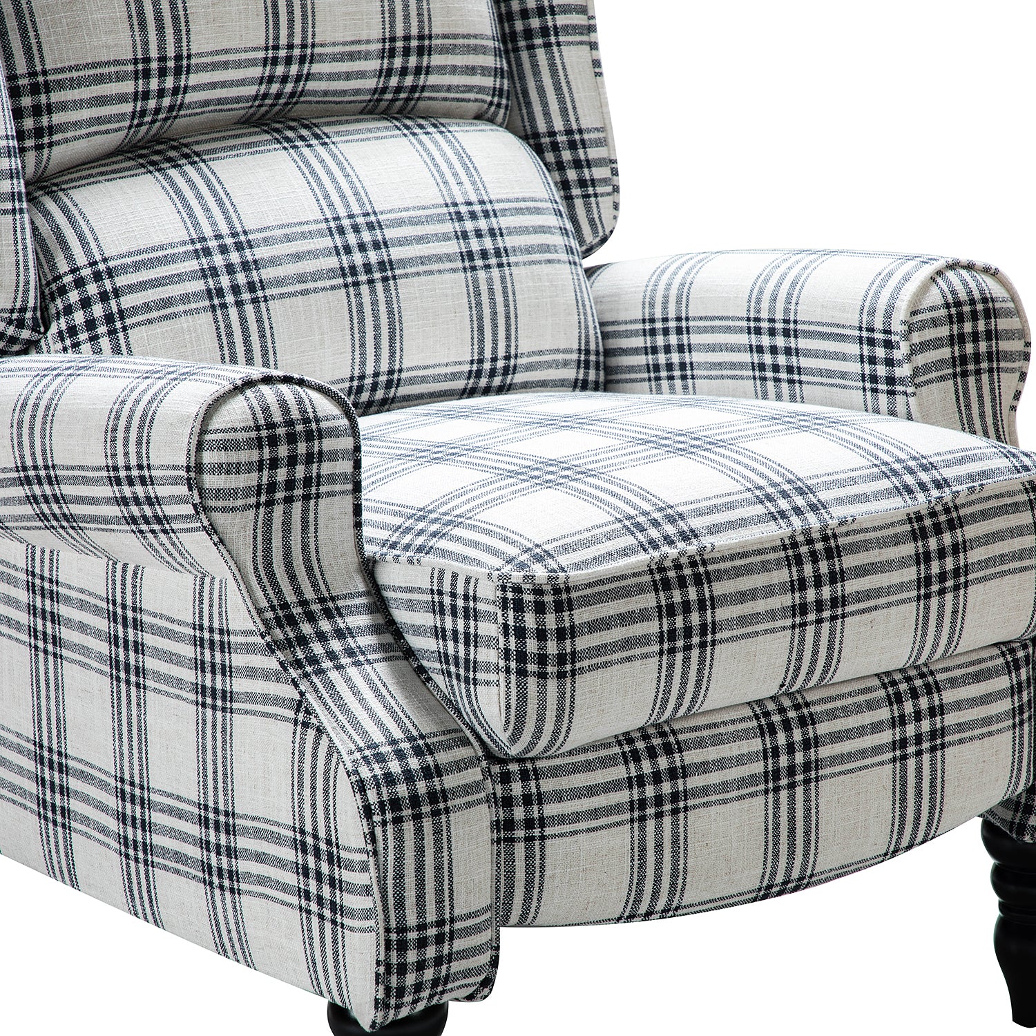 Asikli Manual Recliner in Black - Image 6