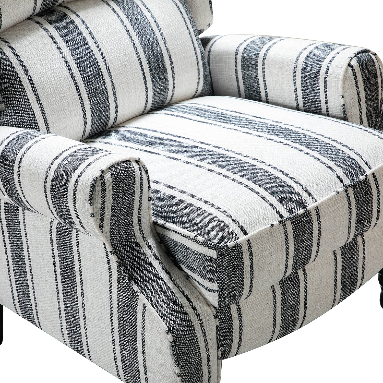 Asikli Manual Recliner in Black - Image 6