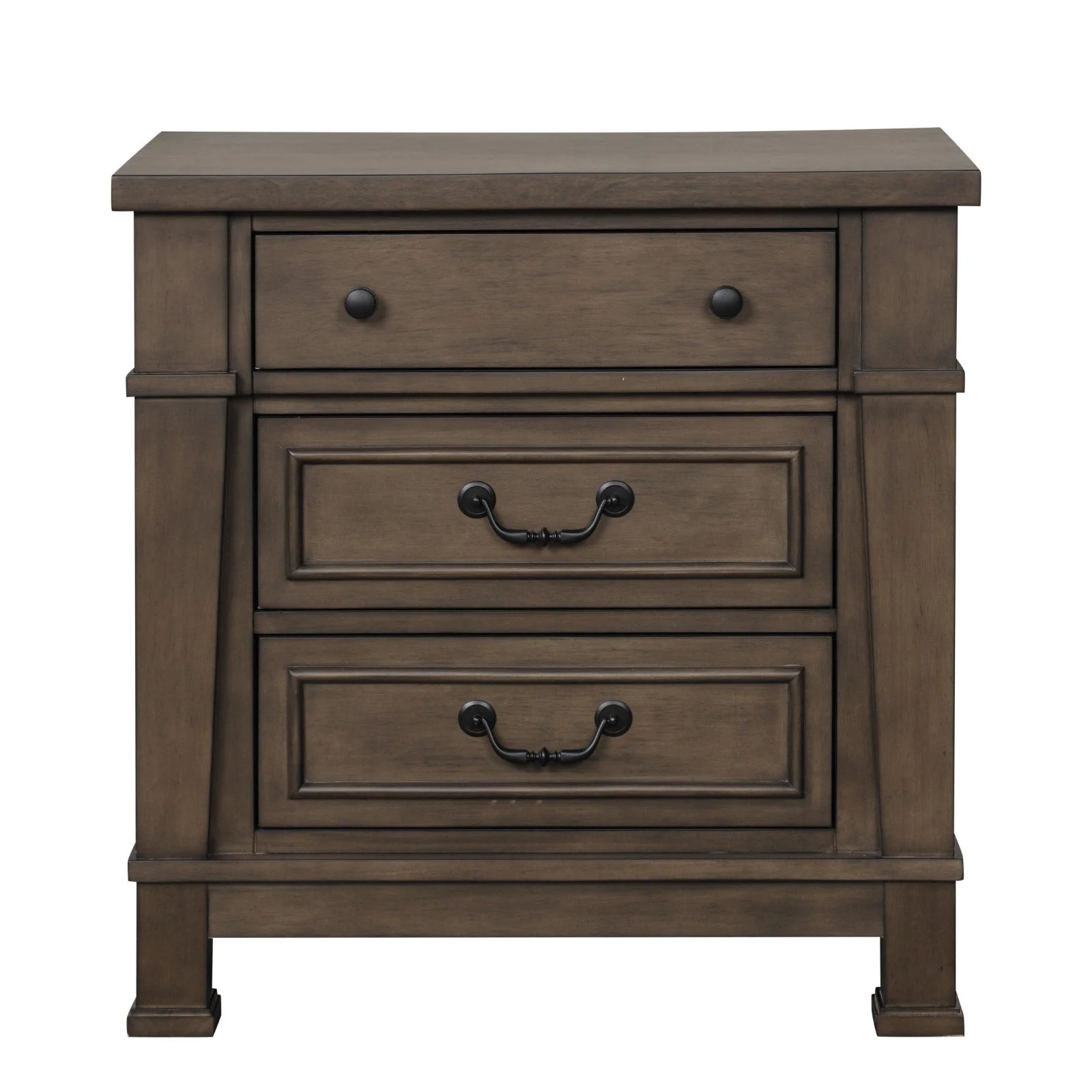 Huddersfield Dark Brown Nightstand - Image 3