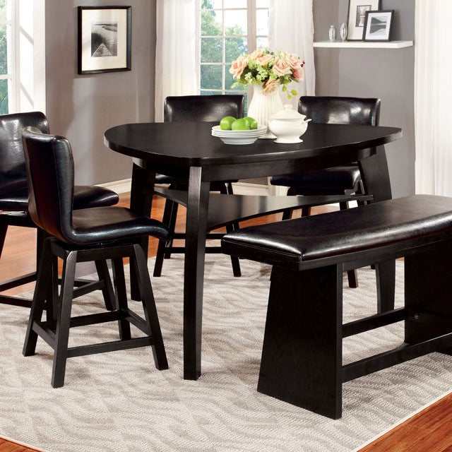 Hurley Black Counter Height Table - Image 3