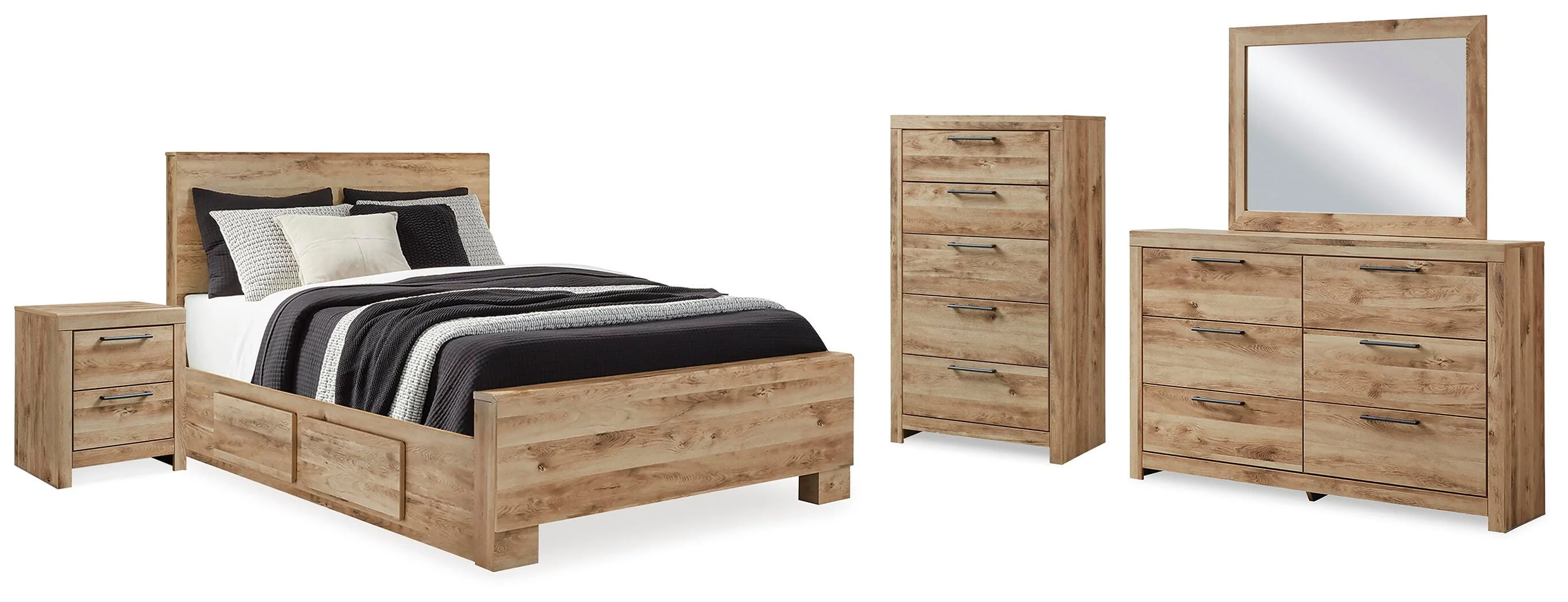 Hyanna Panel Bed Bedroom Set - Image 20