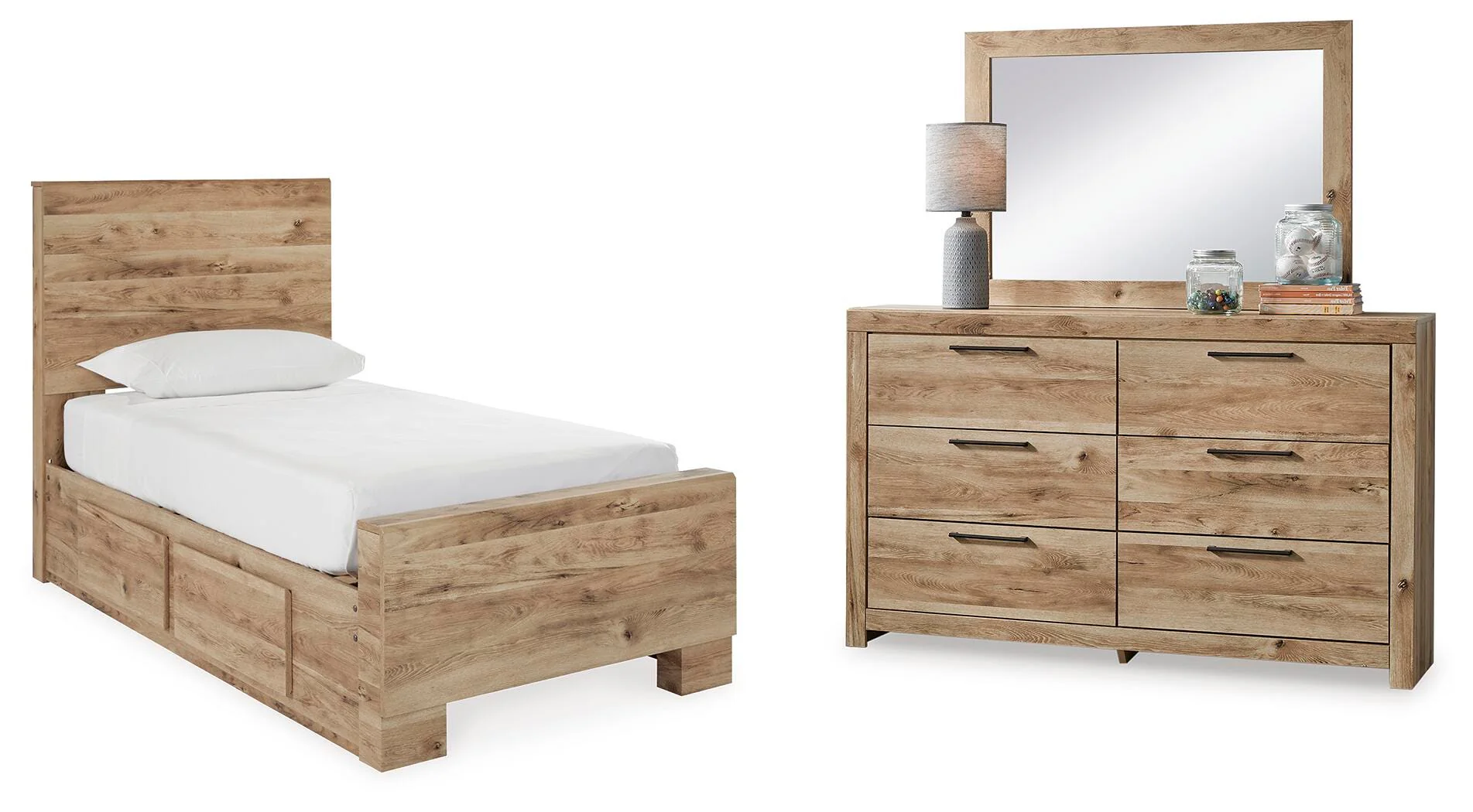 Hyanna Panel Bed Bedroom Set - Image 30