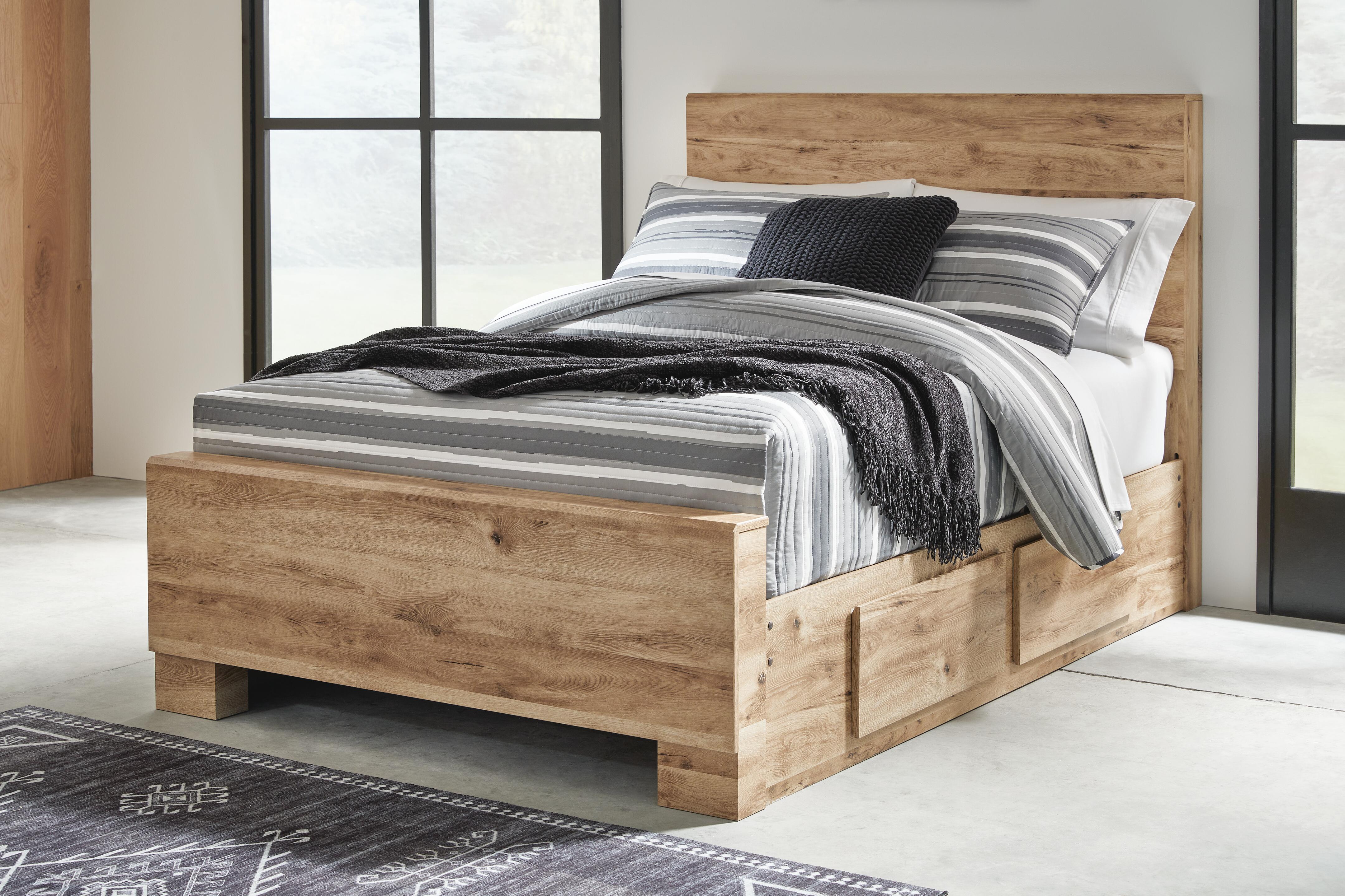 Hyanna Panel Bed with 2 Side Storage - Image 5