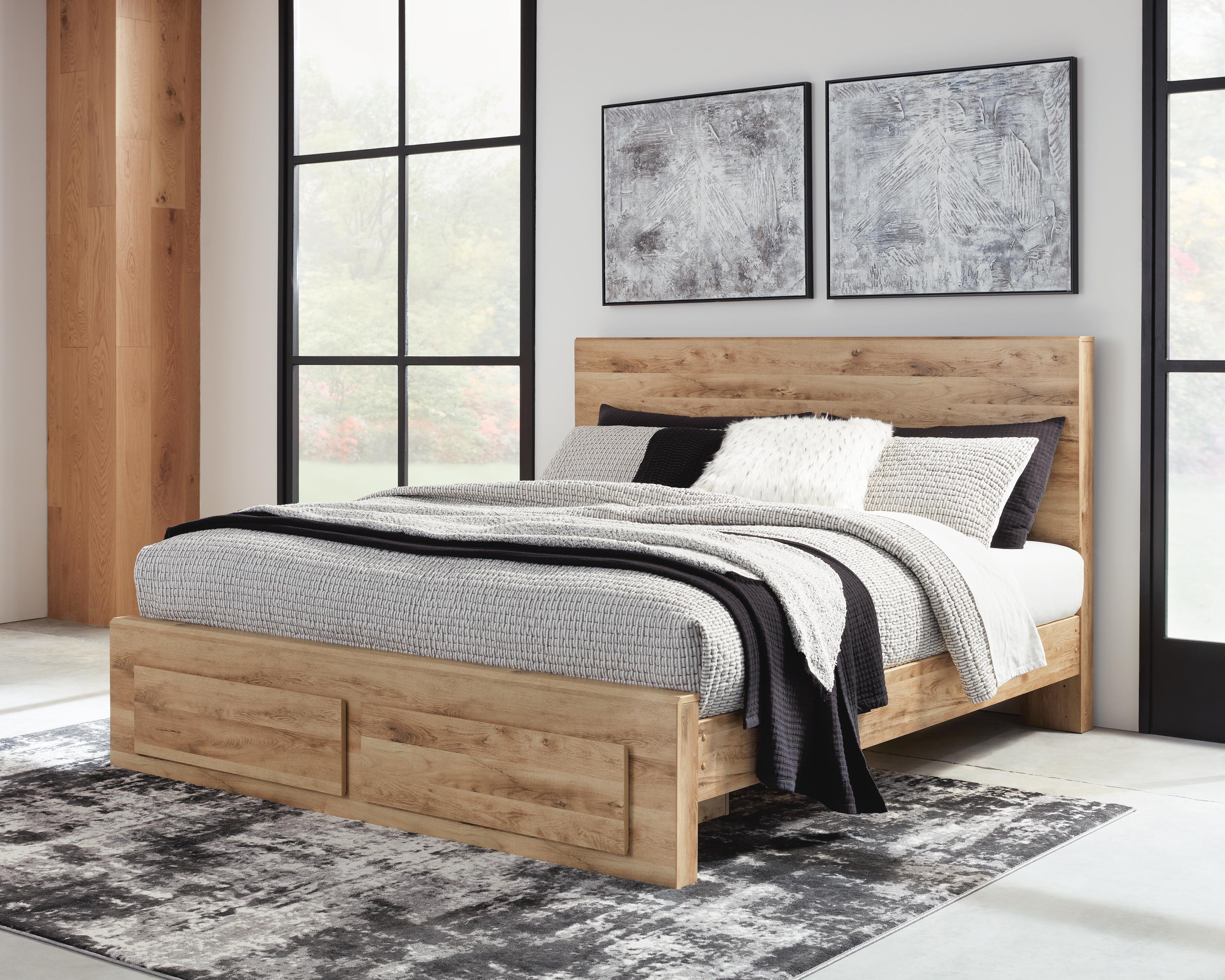 Hyanna Panel Storage Bed - Image 5