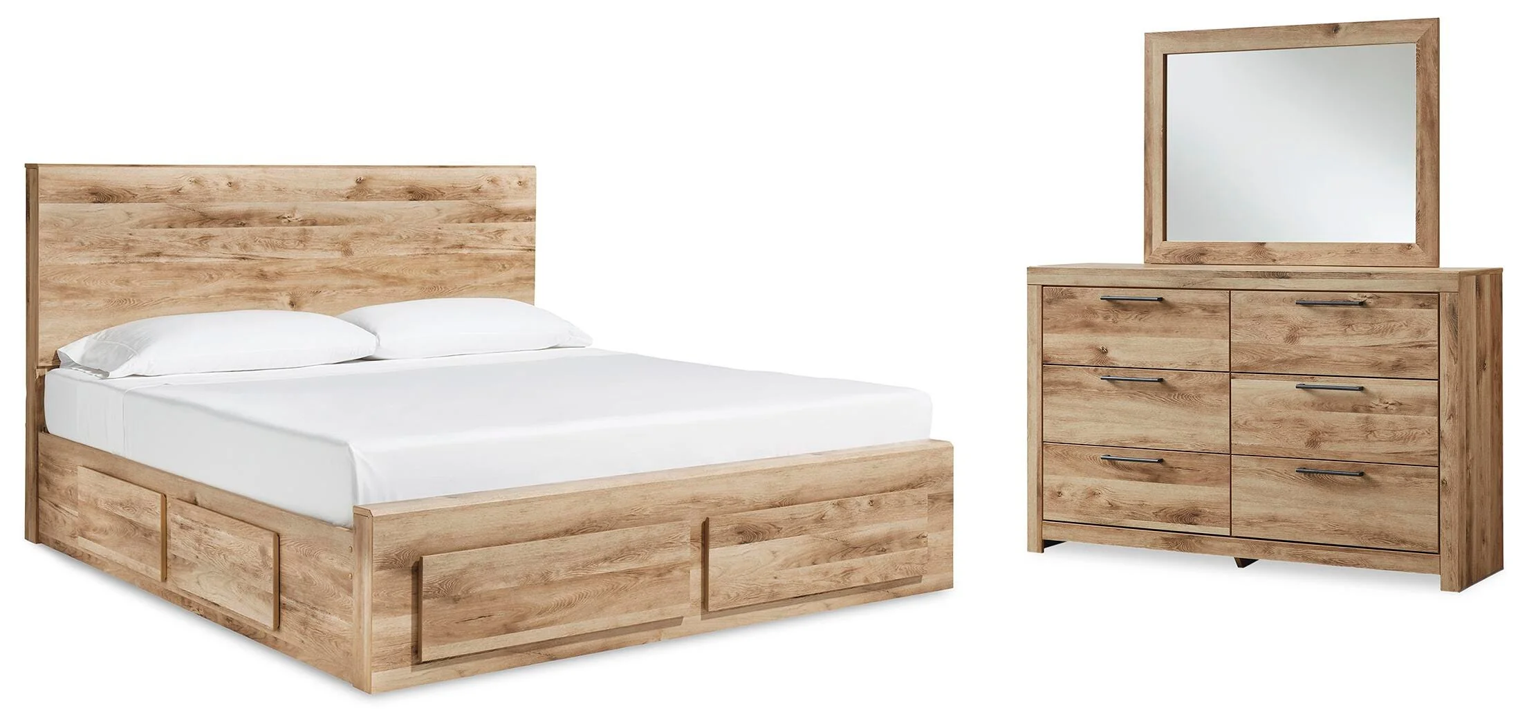 Hyanna Panel Storage Bed Bedroom Set - Image 10