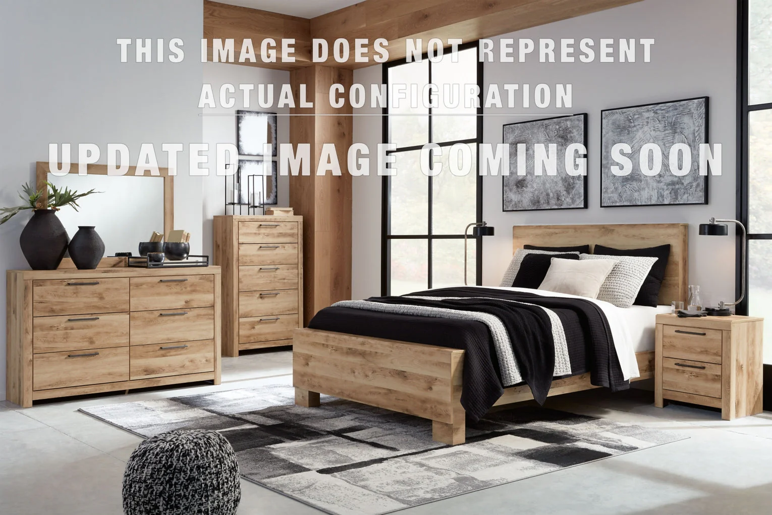Hyanna Panel Storage Bed Bedroom Set - Image 2