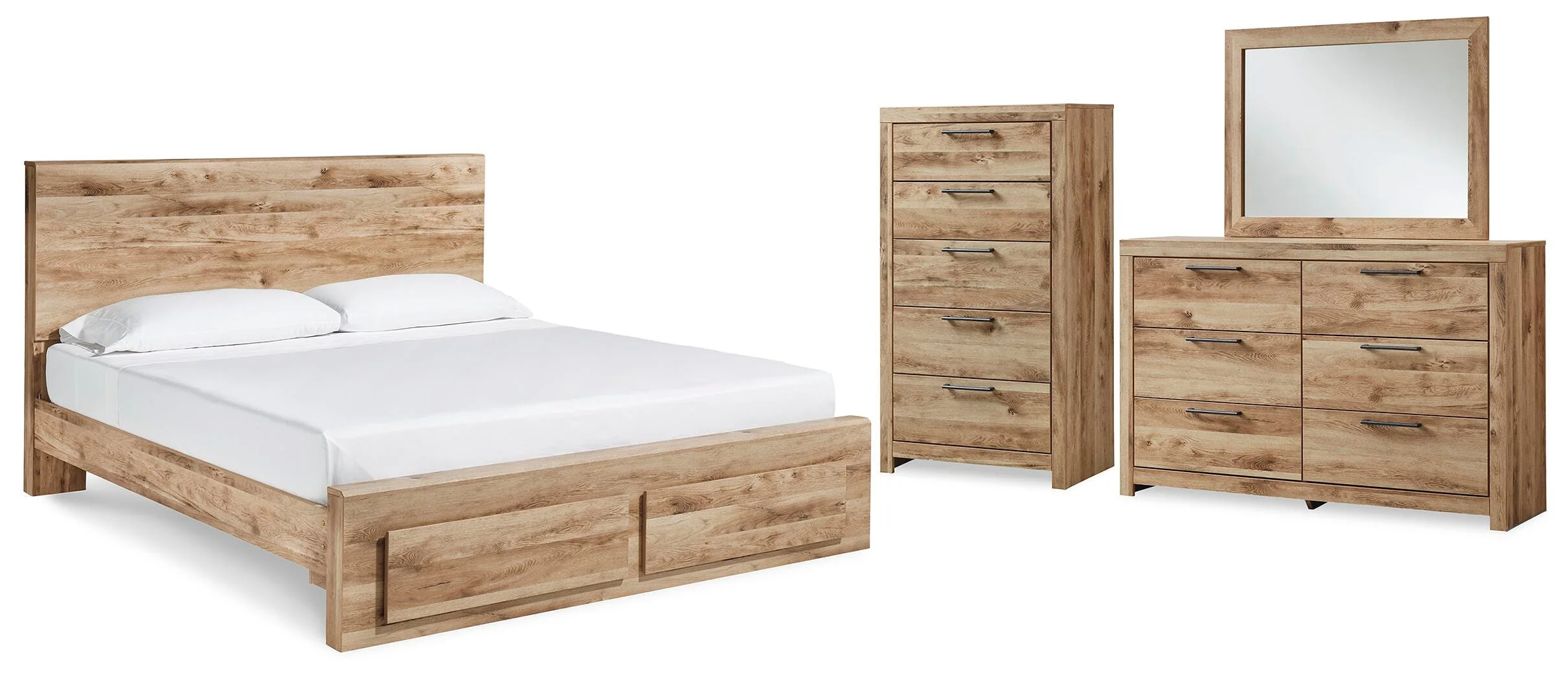 Hyanna Panel Storage Bed Bedroom Set - Image 23
