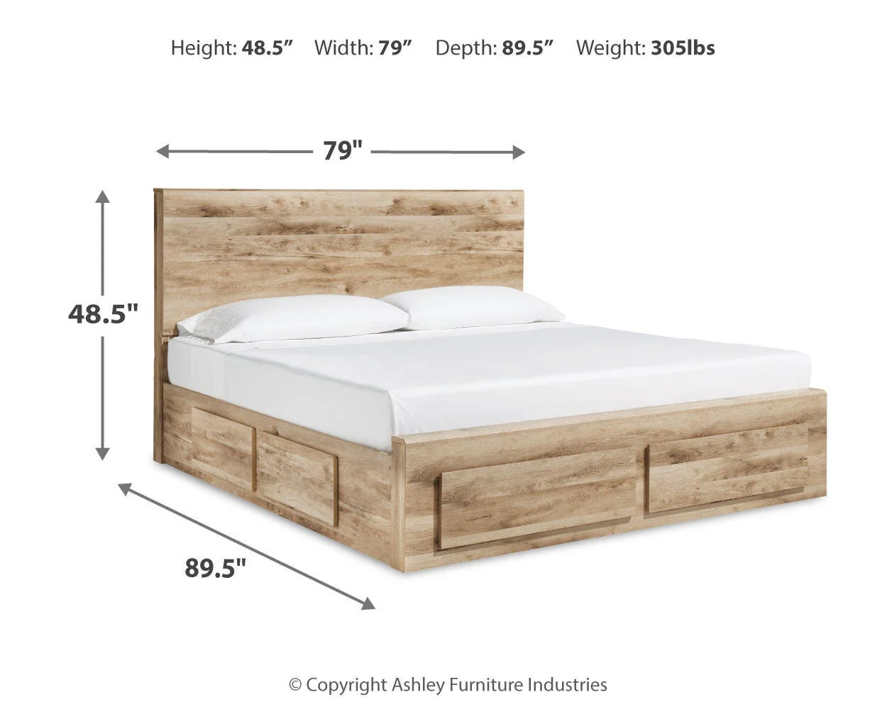 Hyanna Panel Storage Bed Bedroom Set - Image 57