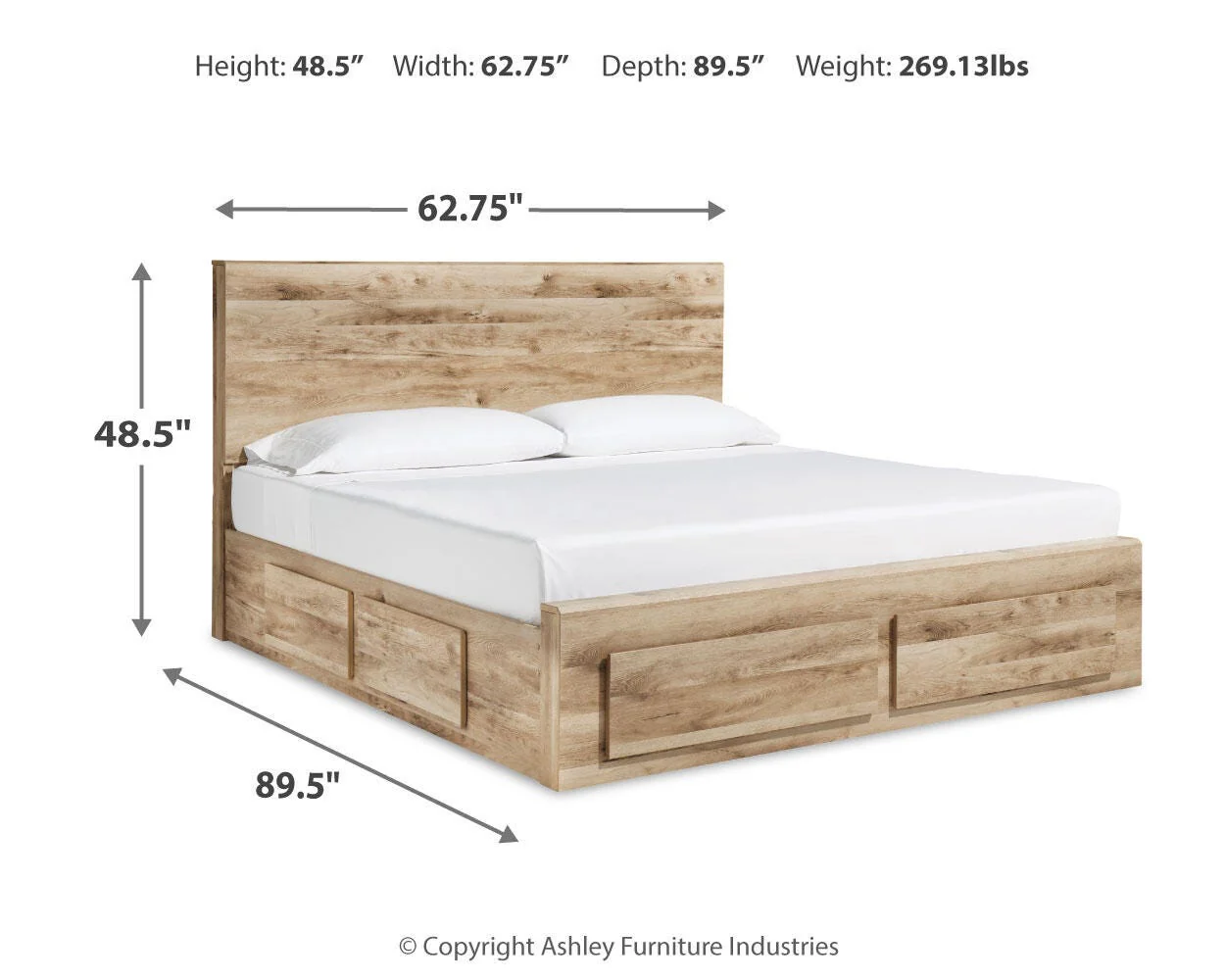 Hyanna Panel Storage Bed Bedroom Set - Image 60