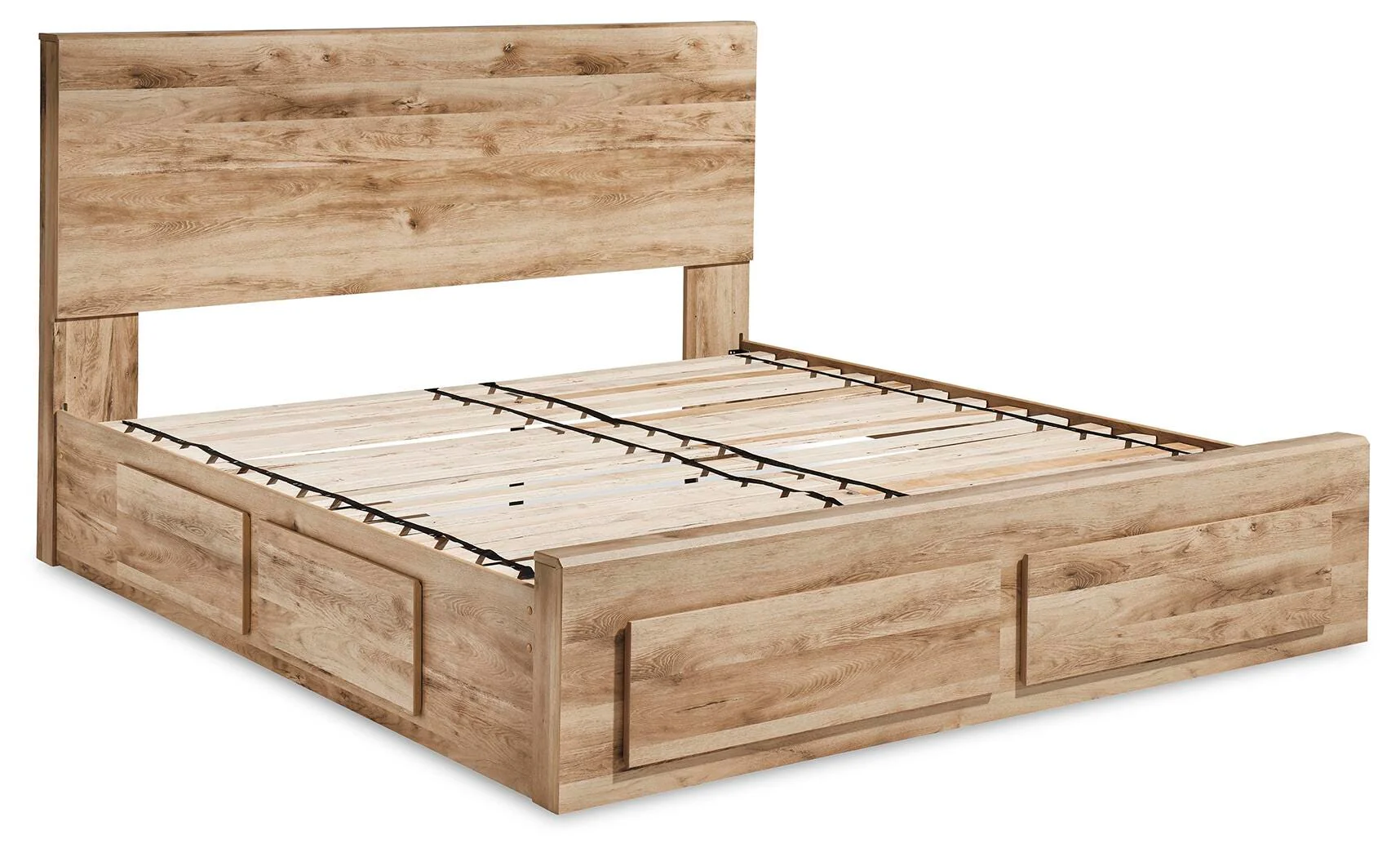 Hyanna Panel Storage Bed with 2 Under Bed Storage Drawers - Image 3