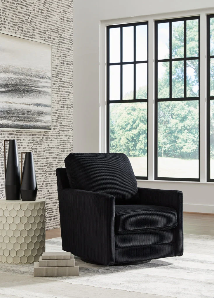 Icaman Swivel Accent Chair - Image 2