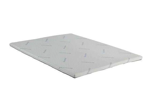 Ilene White Memory Foam California King Topper
