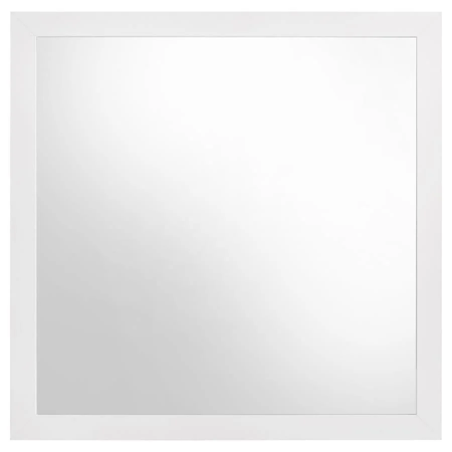 Ines Dresser Mirror White High Gloss - Image 3