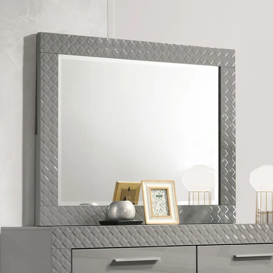 Ives Dresser Mirror High Gloss - Image 2