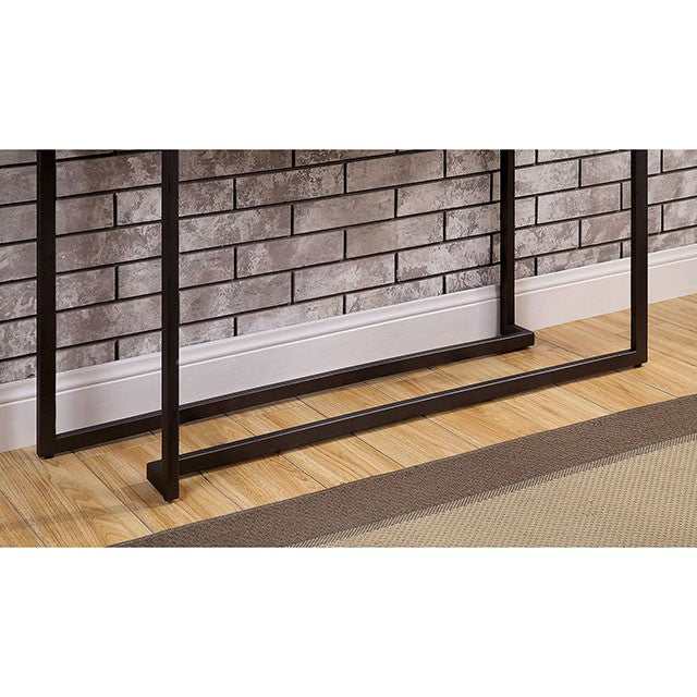 izar White/Gun Metal Coffee Table - Image 4
