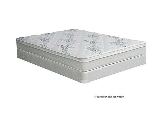 Jalen White 9" Euro Top Queen Mattress