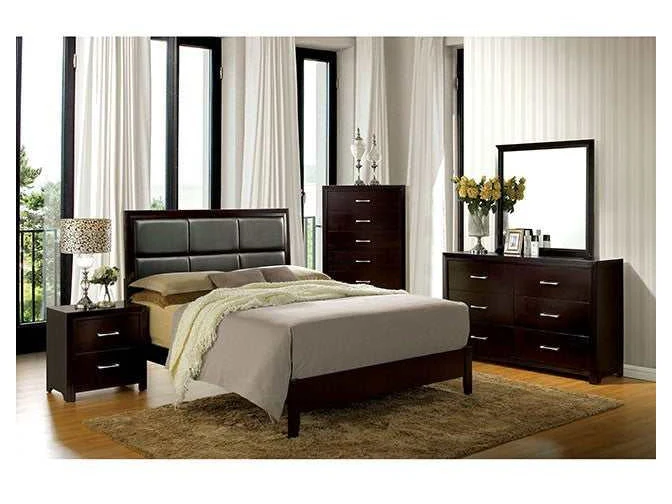 Janine Espresso Nightstand