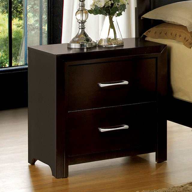 Janine Espresso Nightstand - Image 2