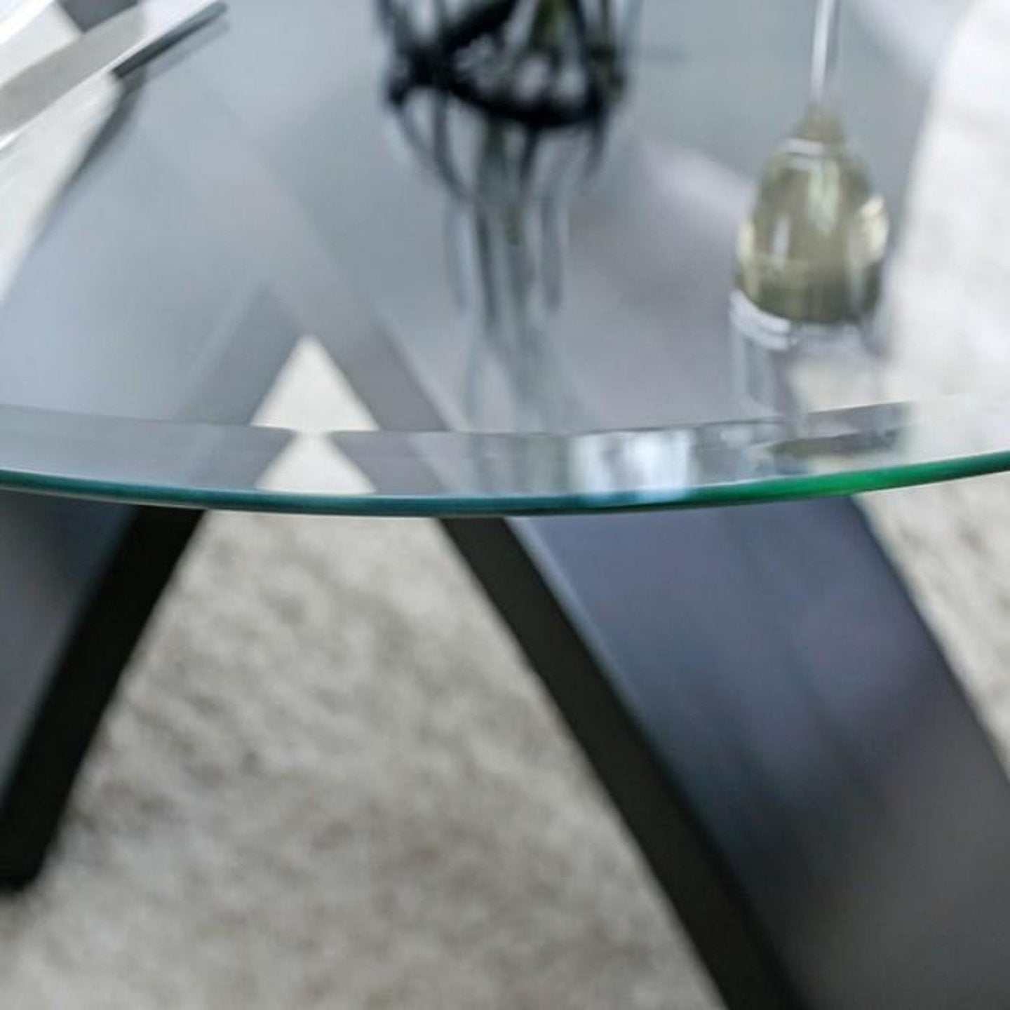 Jasmin  Black/White  5pc Dining Room Set - Image 3