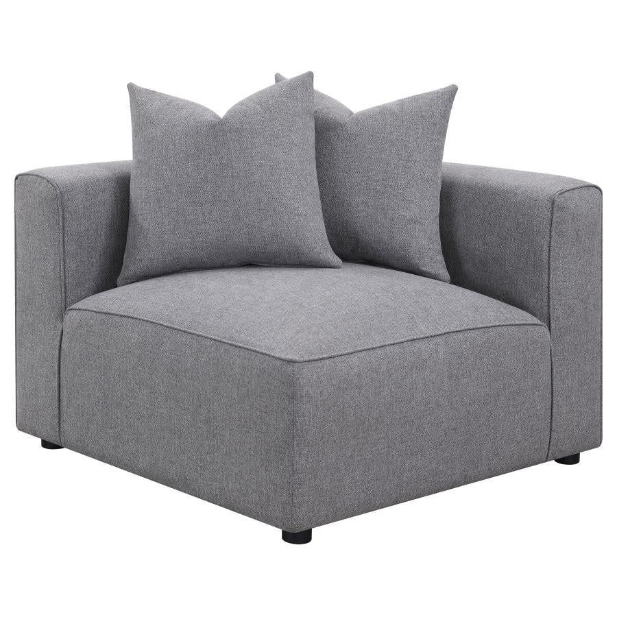 Jennifer Upholstered Corner Chair - Image 3