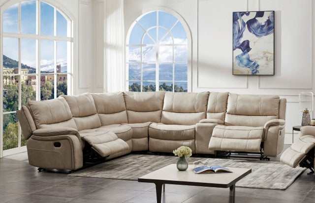 Jerominus Beige Sectional - Image 2