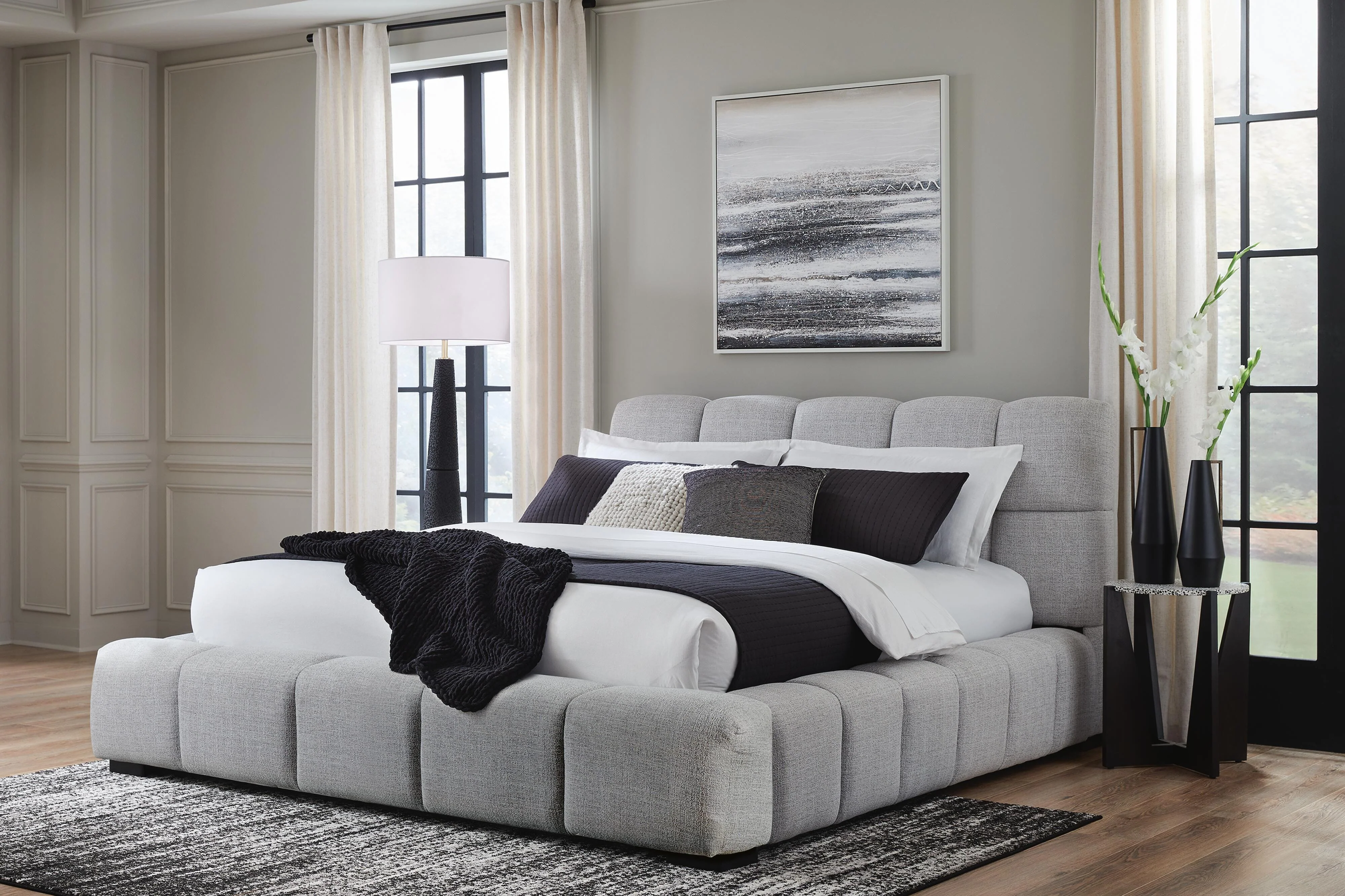 Jesstean Upholstered Bed - Image 3