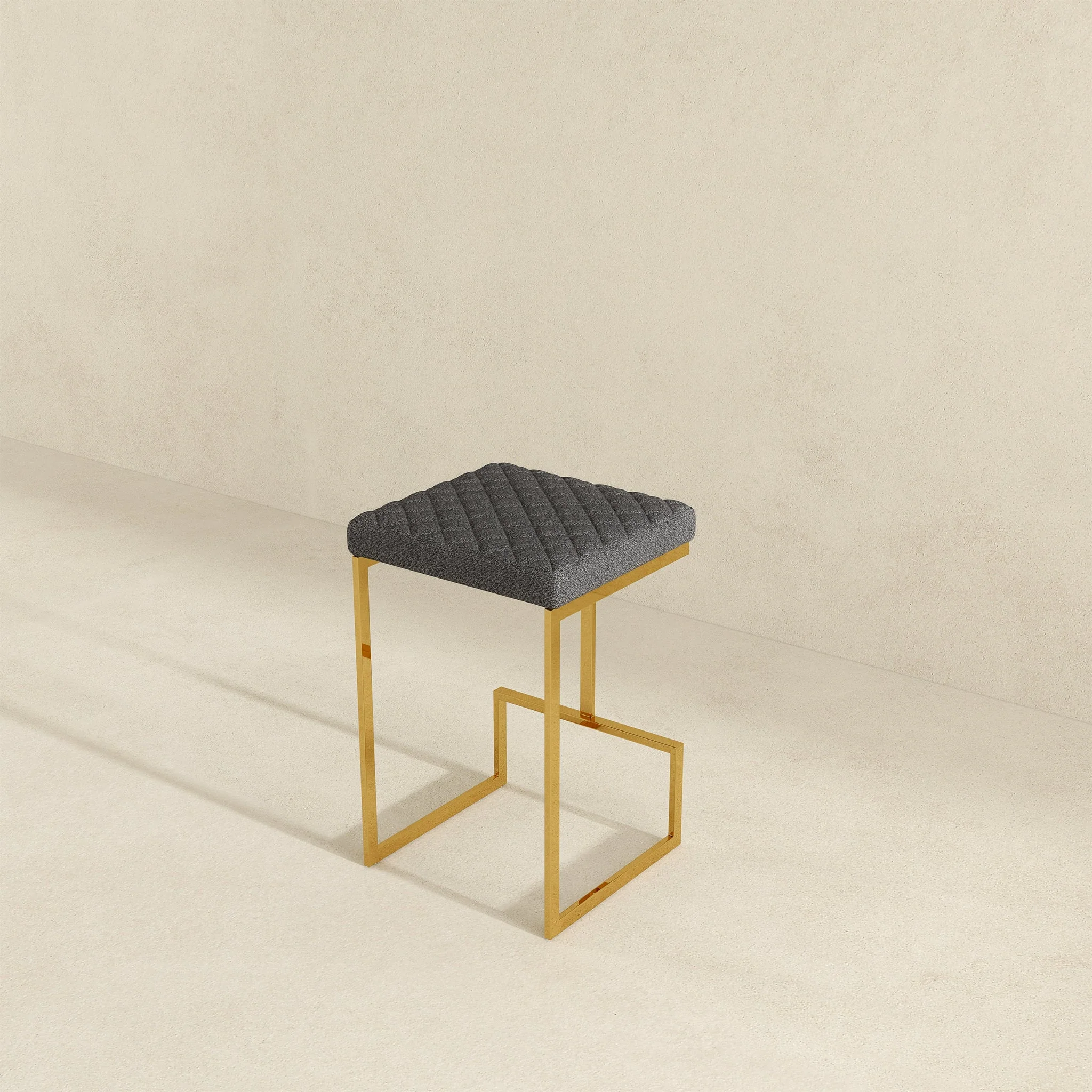 Joel Grey Boucle Counter Stool - Image 5