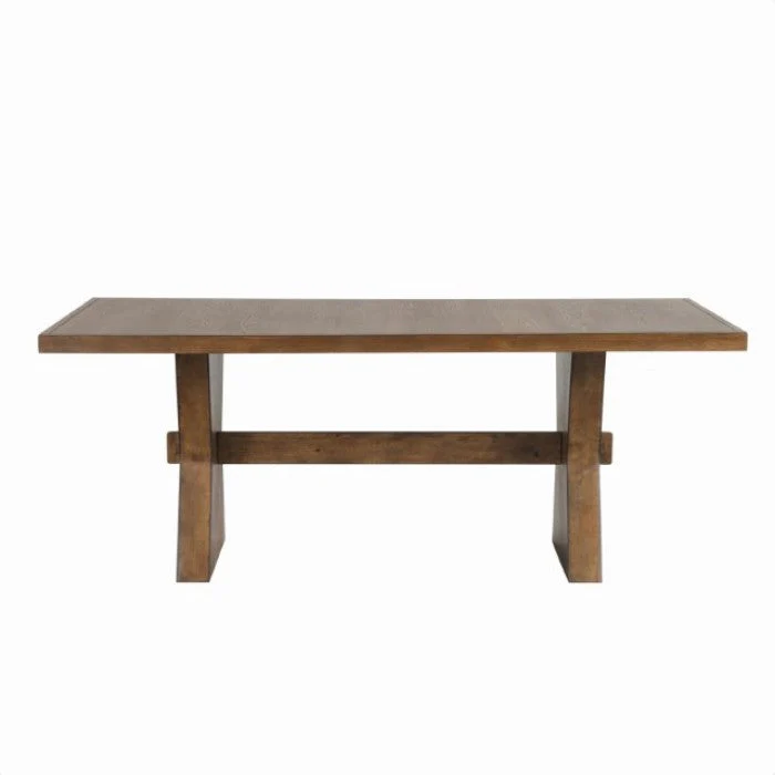 Johannes Rustic Oak Dining Table - Image 2