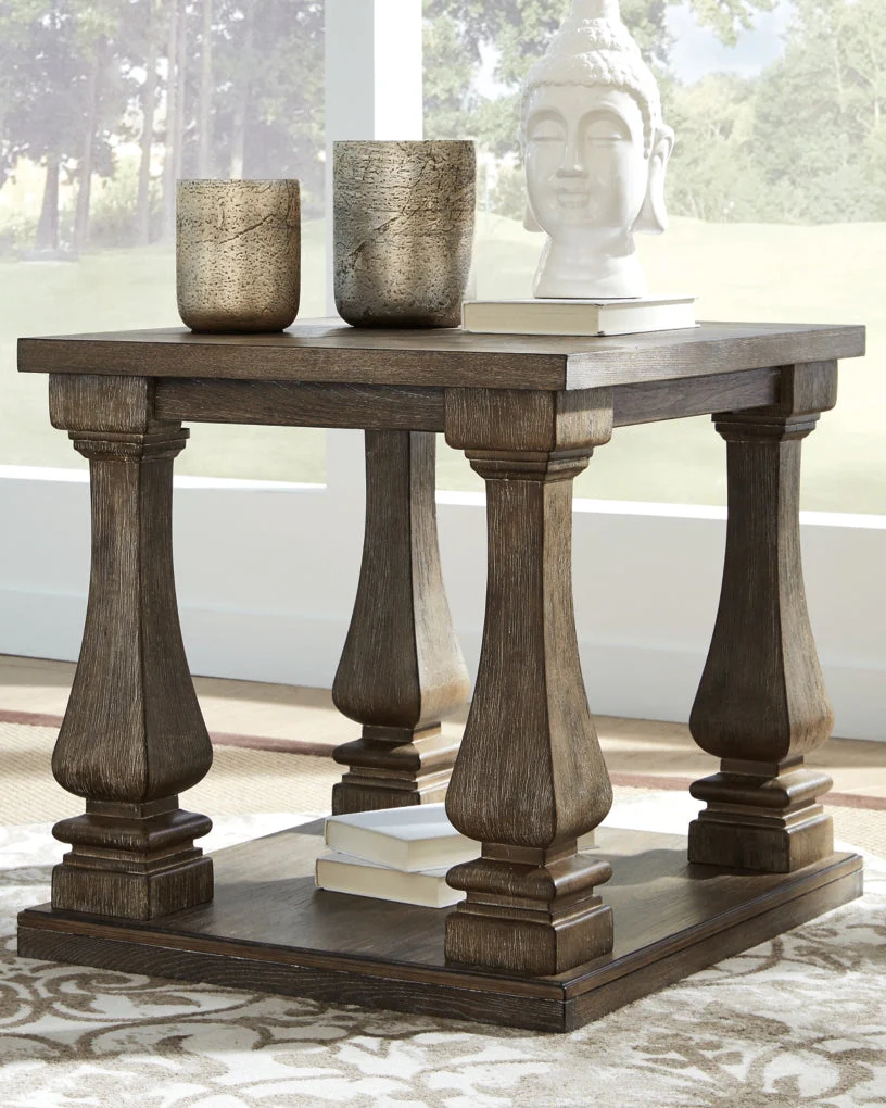 Johnelle Rectangular End Table - Image 2