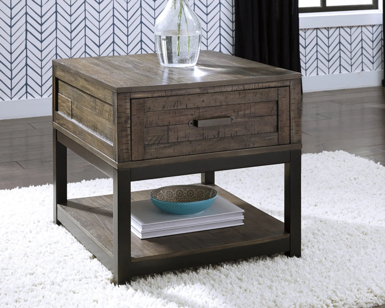 Johurst Rectangular End Table - Image 2