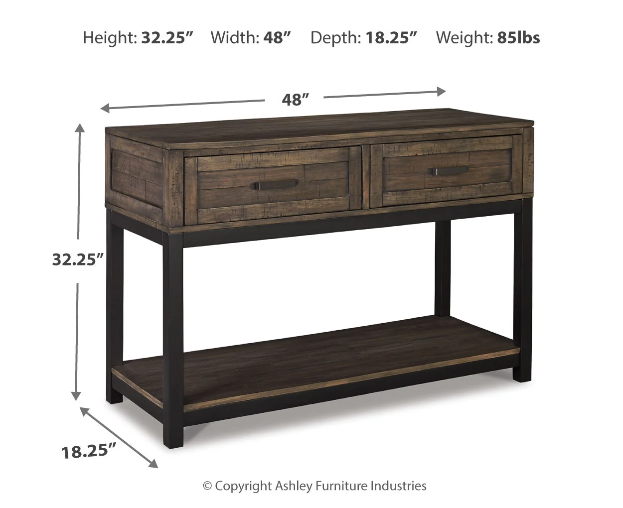 Johurst Sofa Table - Image 4