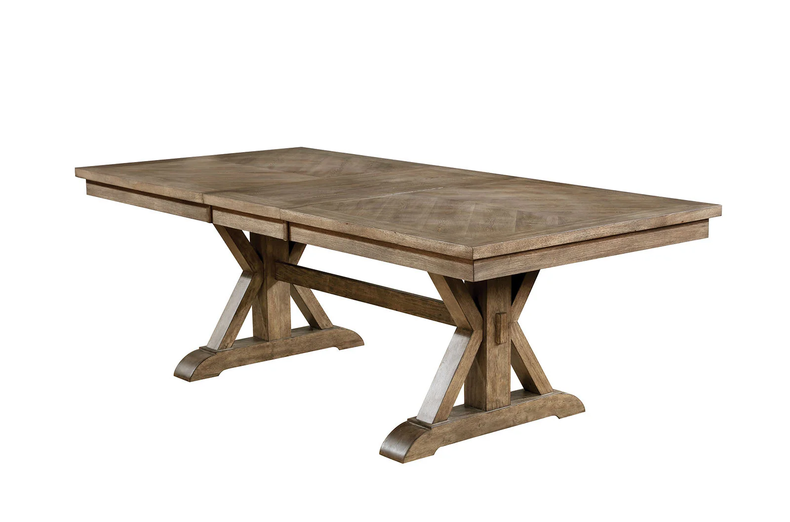 Julia Light Oak/Beige 9 Pc. Dining Room Set - Image 4