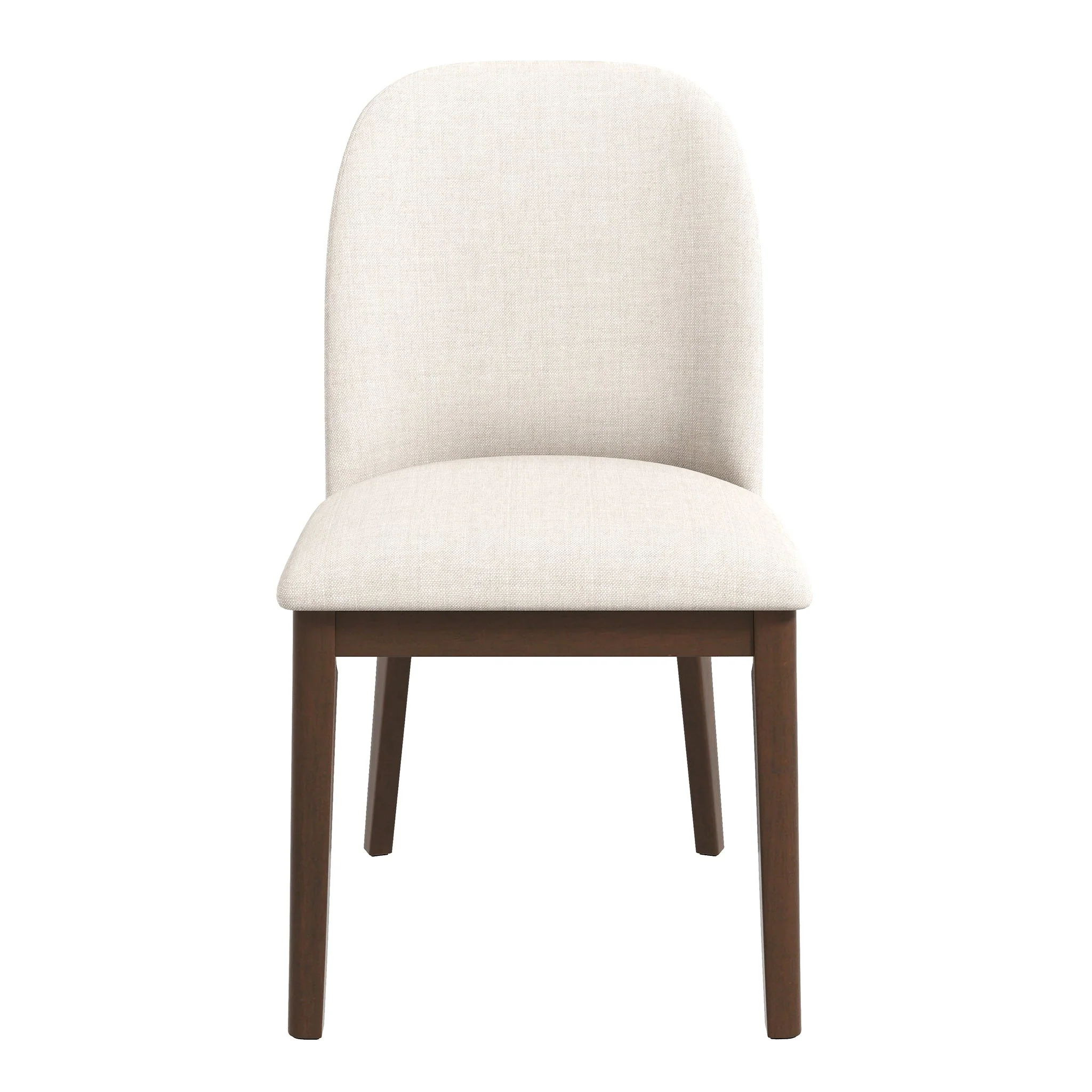 Kaitlyn  Beige Linen Dining Chair Set Of 2 - Image 3