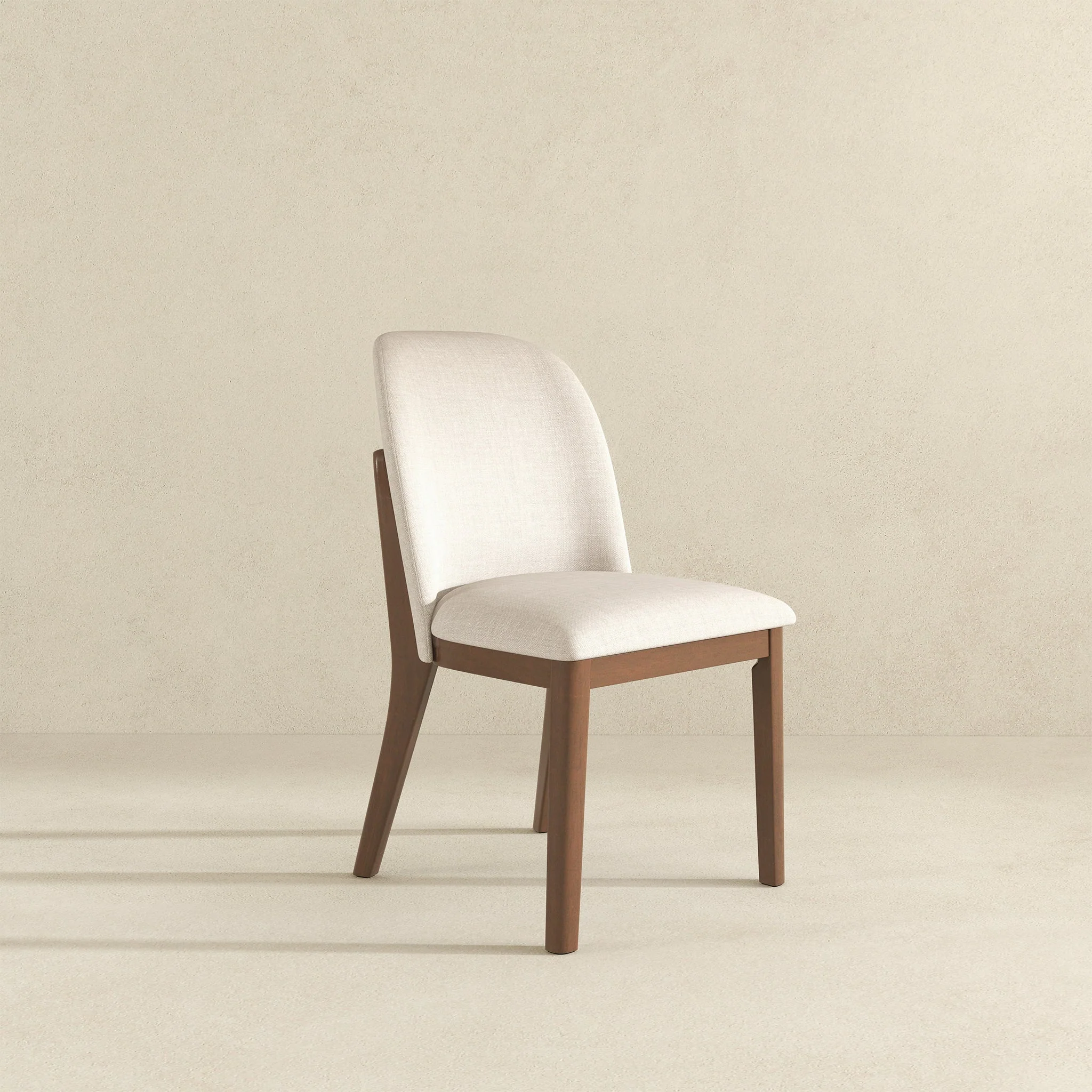 Kaitlyn  Beige Linen Dining Chair Set Of 2 - Image 6