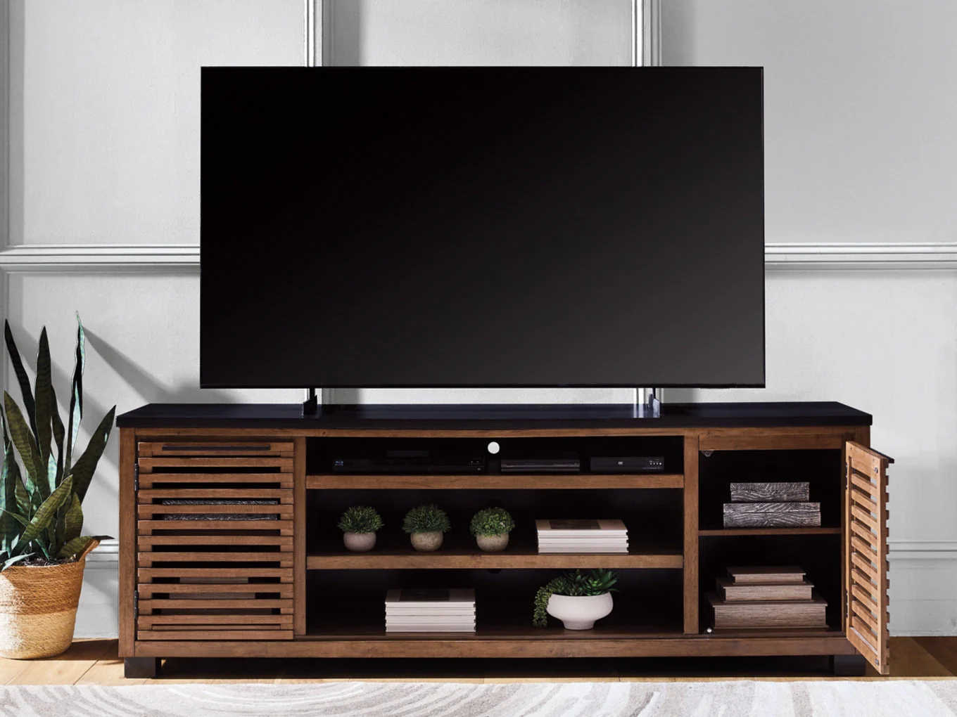 Kallari XL TV Stand w/Fireplace Option - Image 6