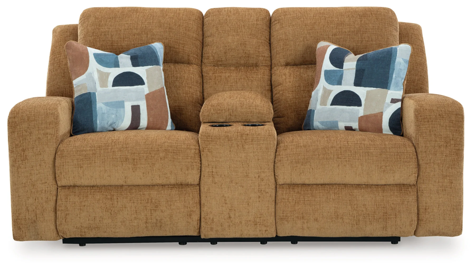 Kanlow DBL Reclining Loveseat w/Console - Image 4