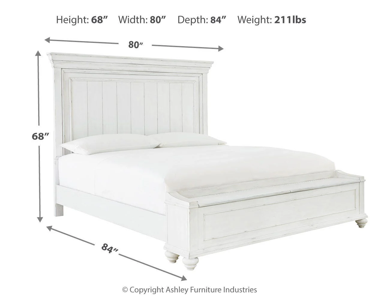 Kanwyn Panel Bed Bedroom Set - Image 36