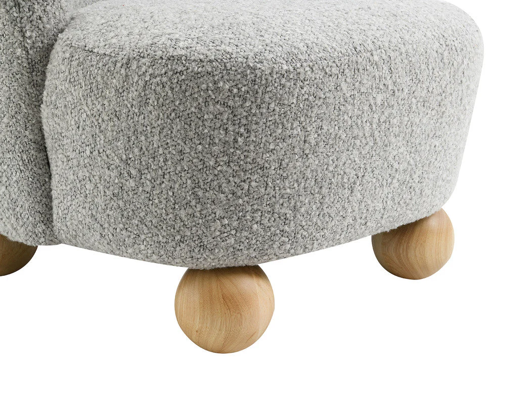 Karey Gray Accent Chair - Image 5