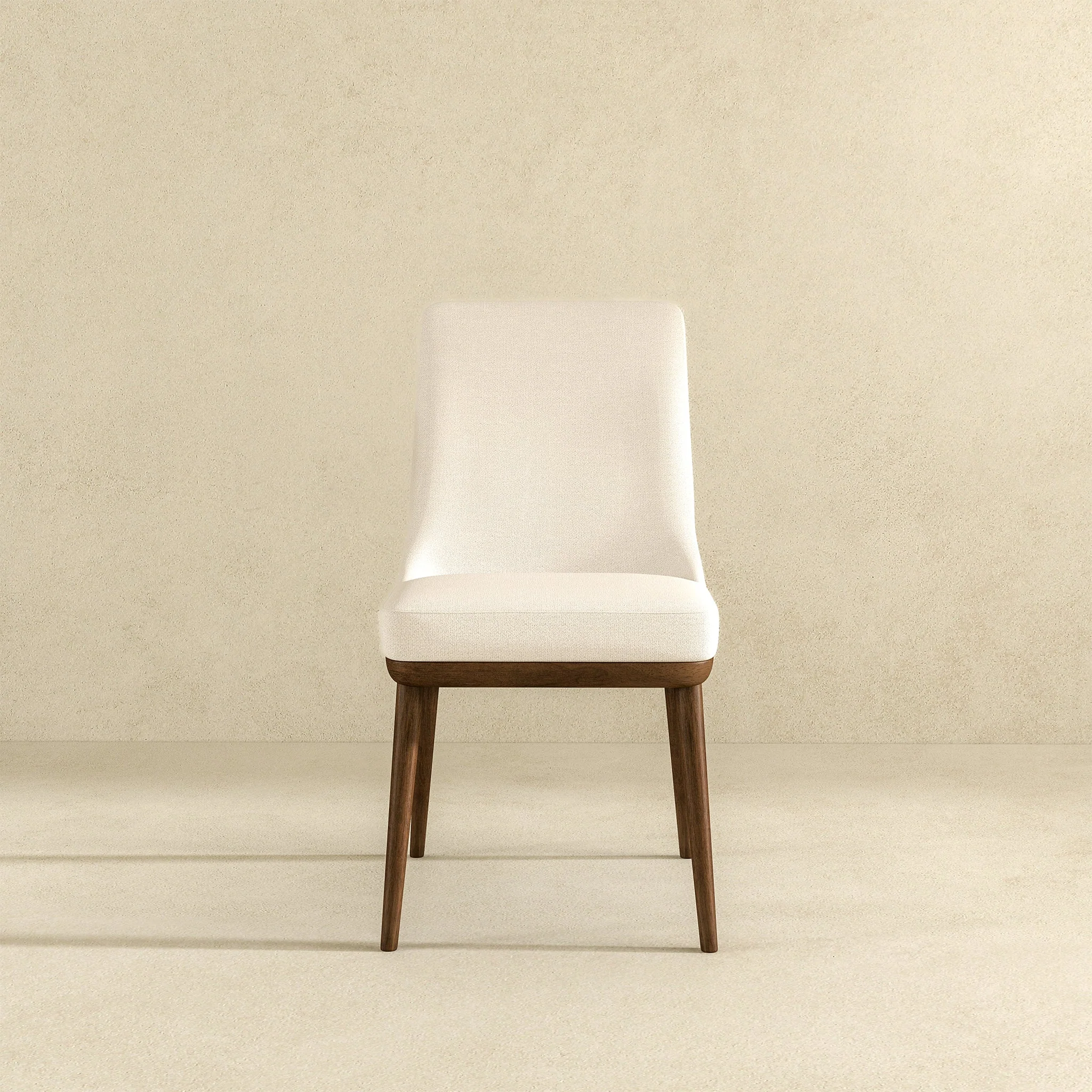 Kate Beige Fabric Dining Chair (Set Of 2) - Image 3