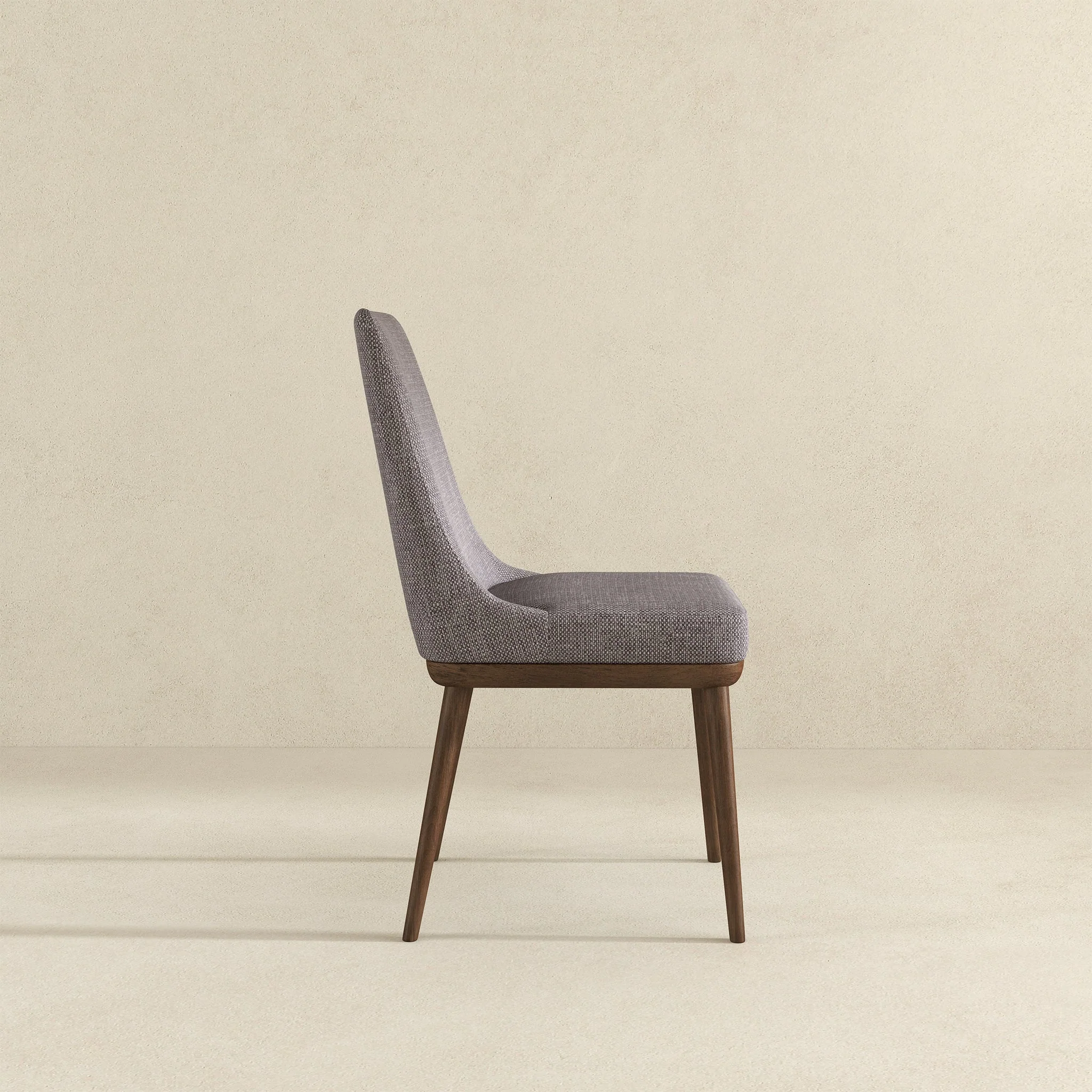 Kate Grey Fabric Dining Chair (Set Of 2) - Image 4